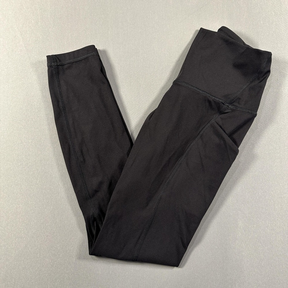 Lululemon Leggings Womens Apx:Small Black High Rise Ankle Pockets Yoga Athletic‎